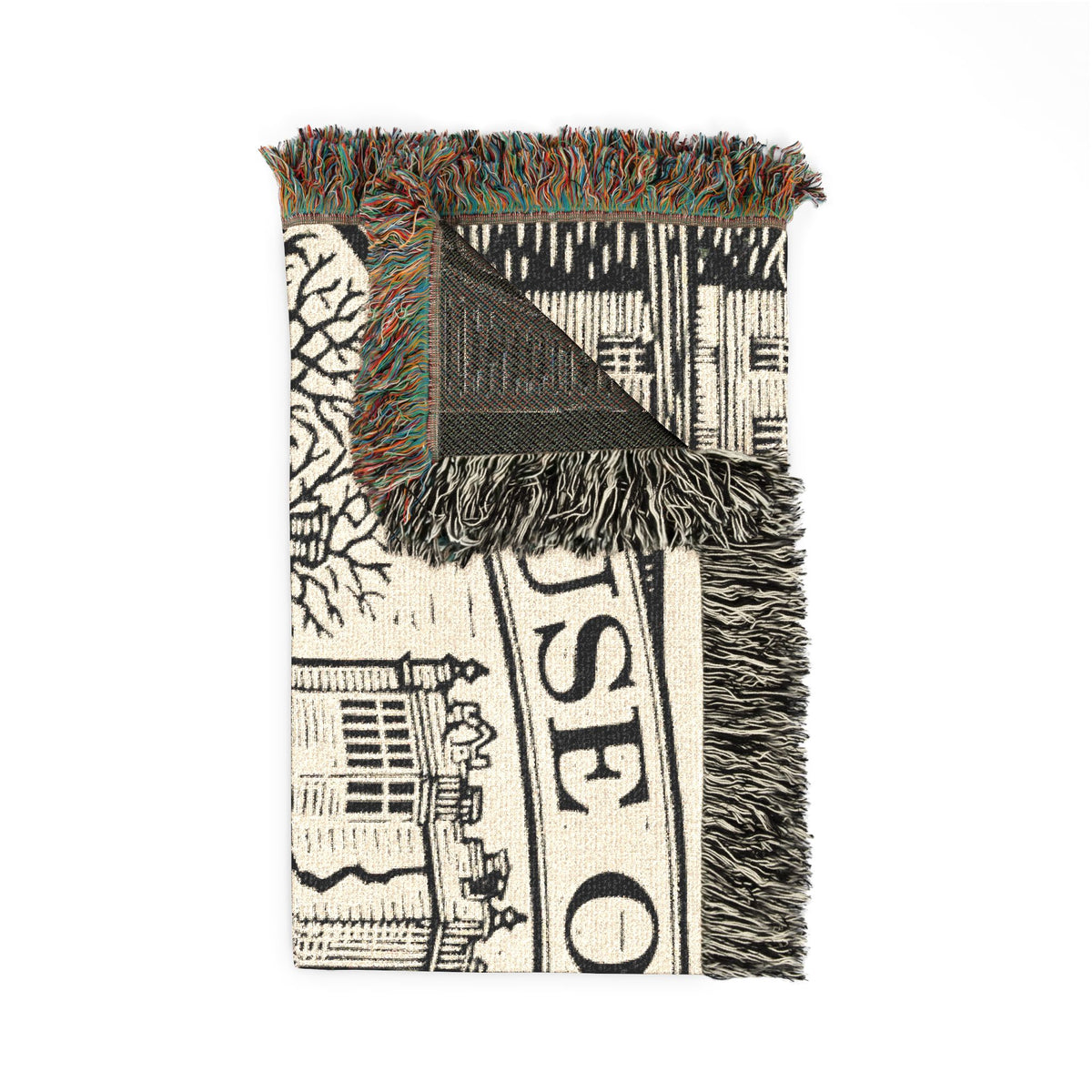 House of Usher - Woven Blanket | Edgar Allan Poe Gothic Manor Throw