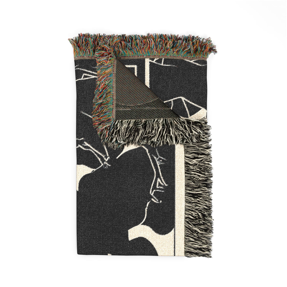 x Pemberley Estate Modernist Woven Blanket | Literary Home Decor - Jane Austen