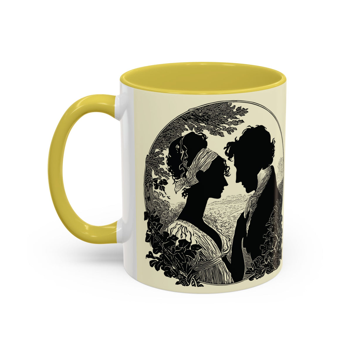 Most Ardently Floral Coffee Mug — Vintage Romantic Quote Mug (11oz & 15oz)