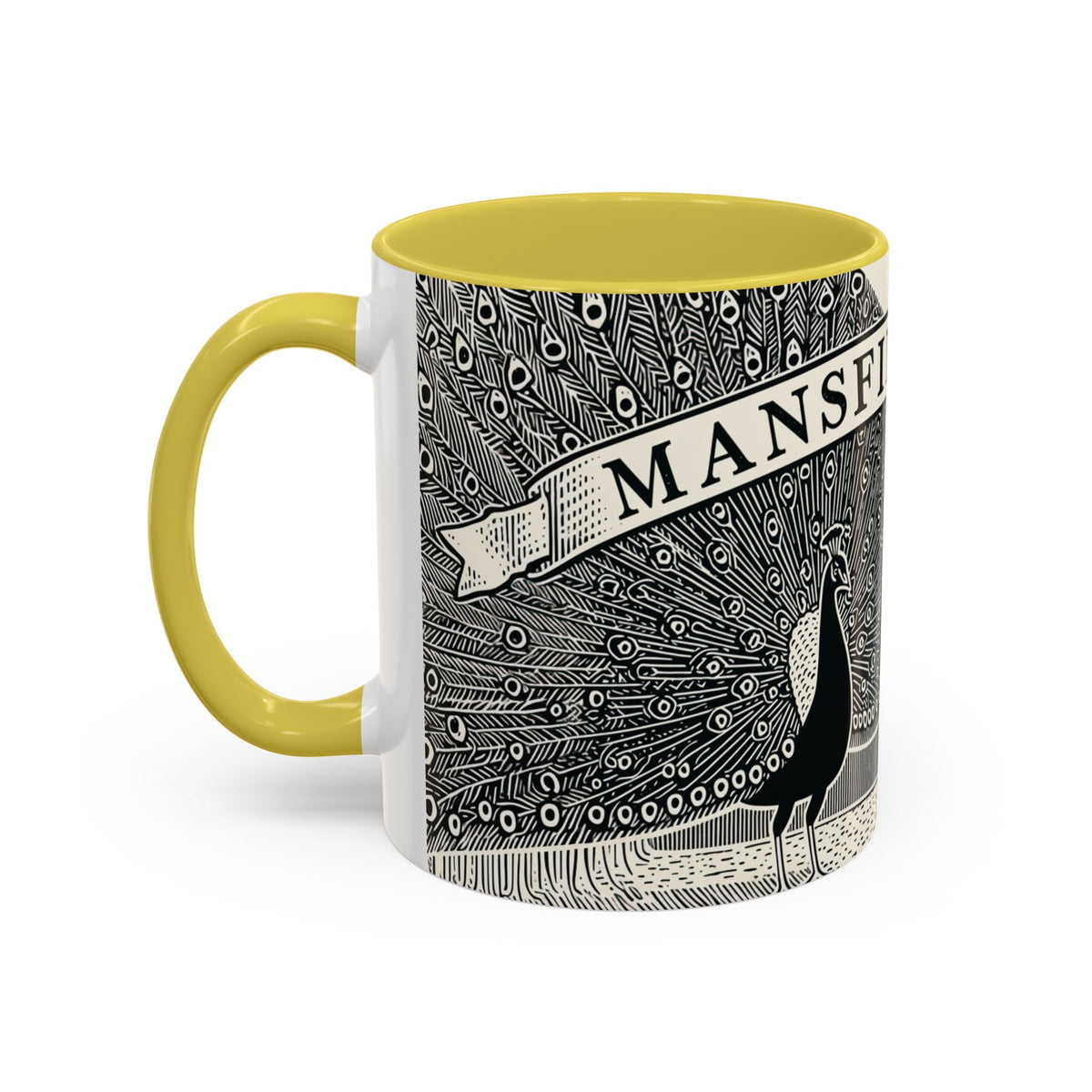 Mansfield Park illustration Mug | Peacock & Estate ceramic mug