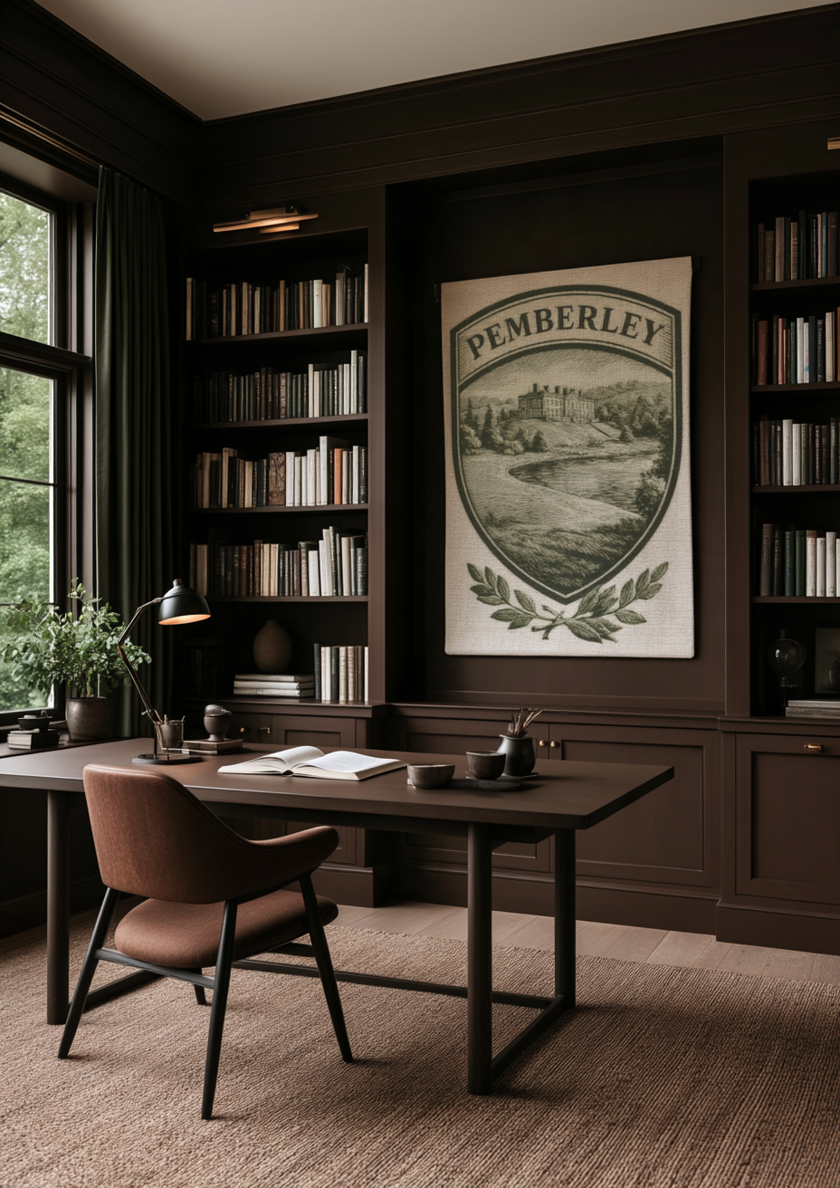 Pemberley Estate Woven Wall Tapestry