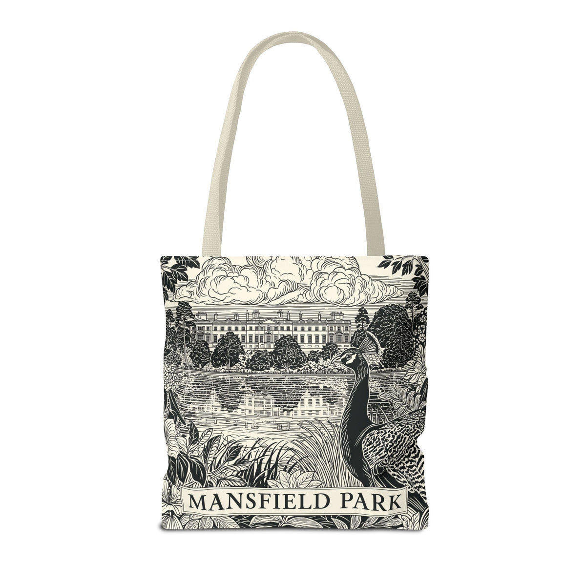Mansfield Park Vintage Illustration Tote Bag