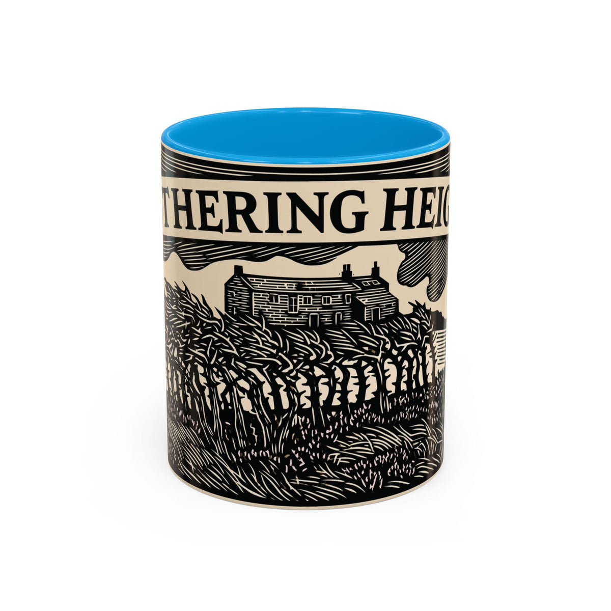 Wuthering Heights Coffee Mug | Emily Brontë Literary Design Mug