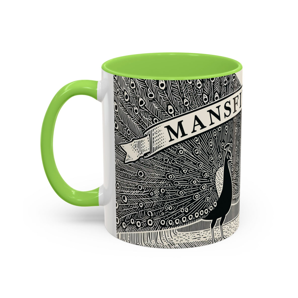 Mansfield Park illustration Mug | Peacock & Estate ceramic mug
