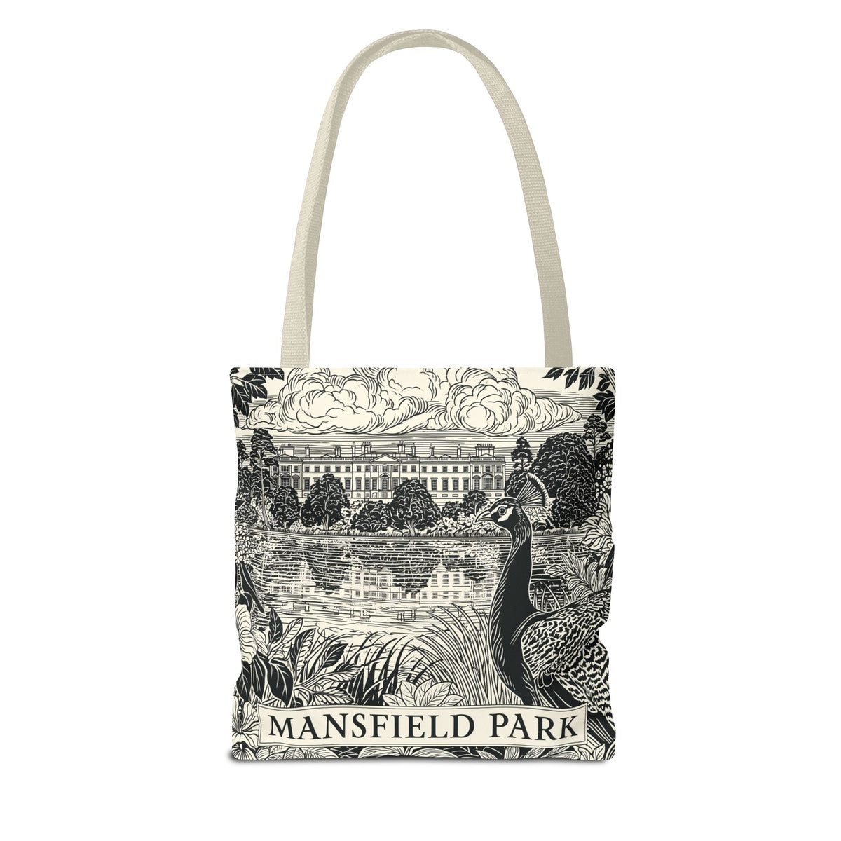 Mansfield Park Vintage Illustration Tote Bag