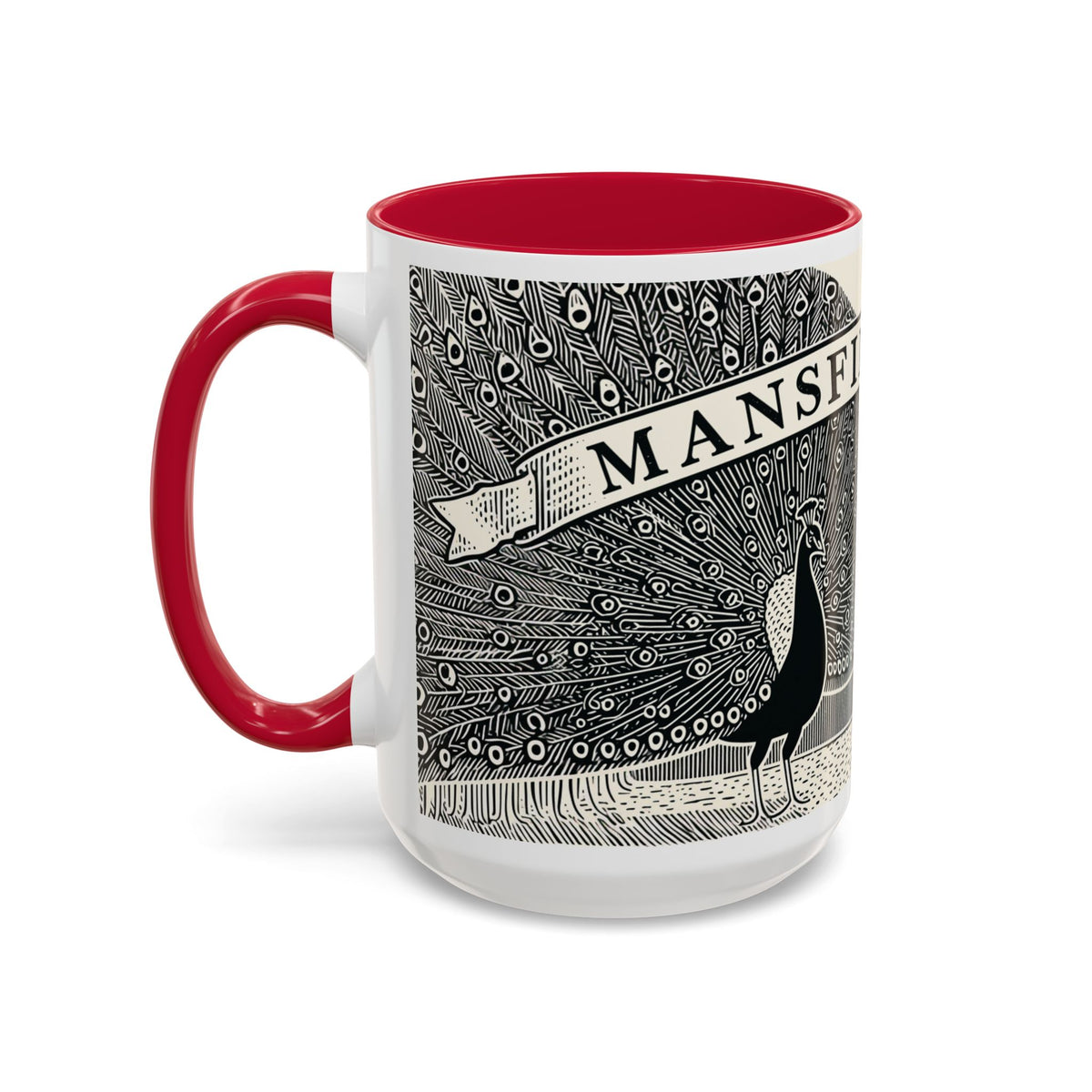 Mansfield Park illustration Mug | Peacock & Estate ceramic mug