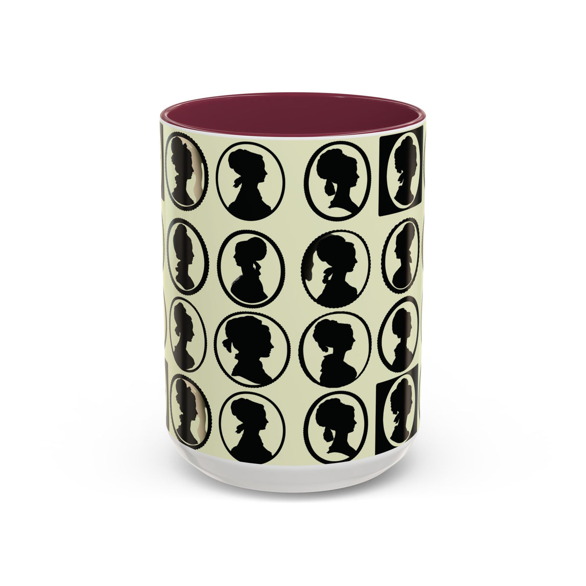 Mansfield Park Peacock Illustration Mug | Vintage Etching Wraparound