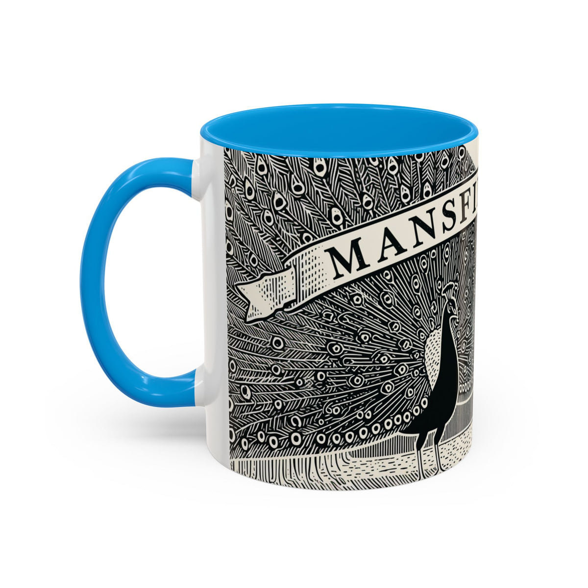 Mansfield Park illustration Mug | Peacock & Estate ceramic mug