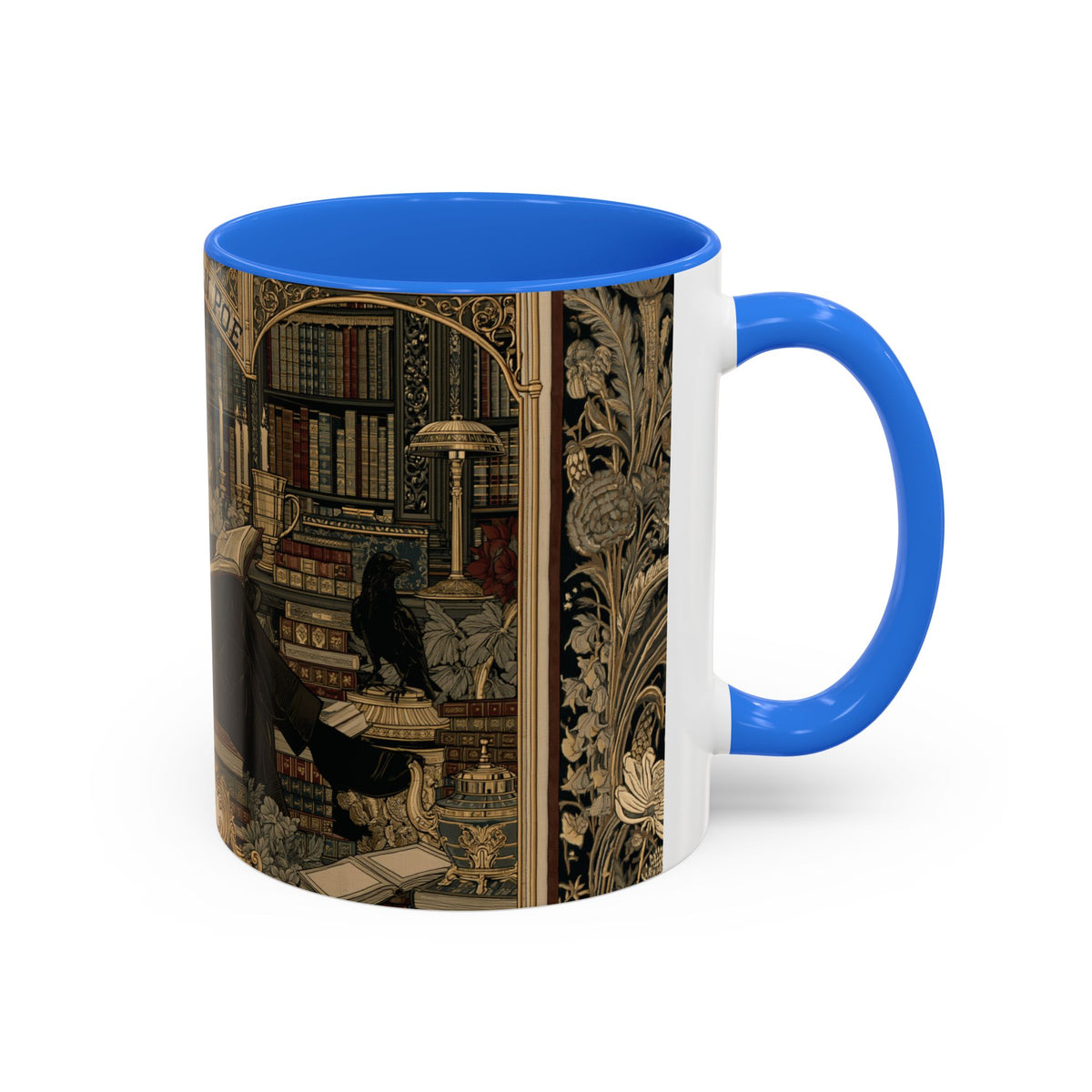 Edgar Allan Poe portrait Mug | Literary Gothic coffee mug