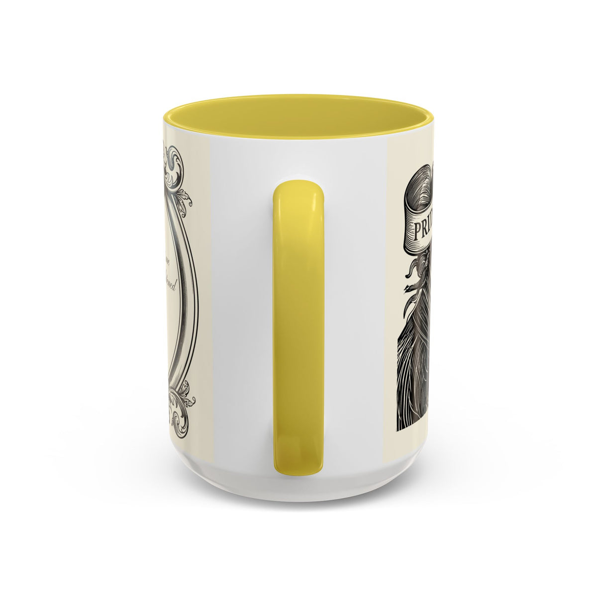 Quote from Pride & Prejudice Vintage Floral Mug — “Pride & Prejudice” Ceramic Book Lover Mug (11oz/15oz)