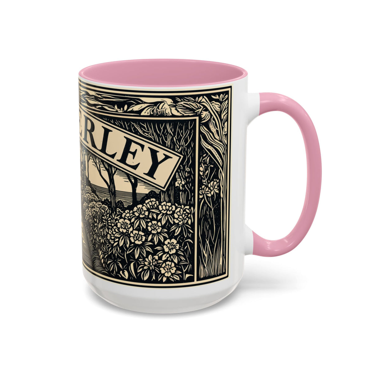 Manderley Estate Illustration Mug | Ceramic Coffee Cup