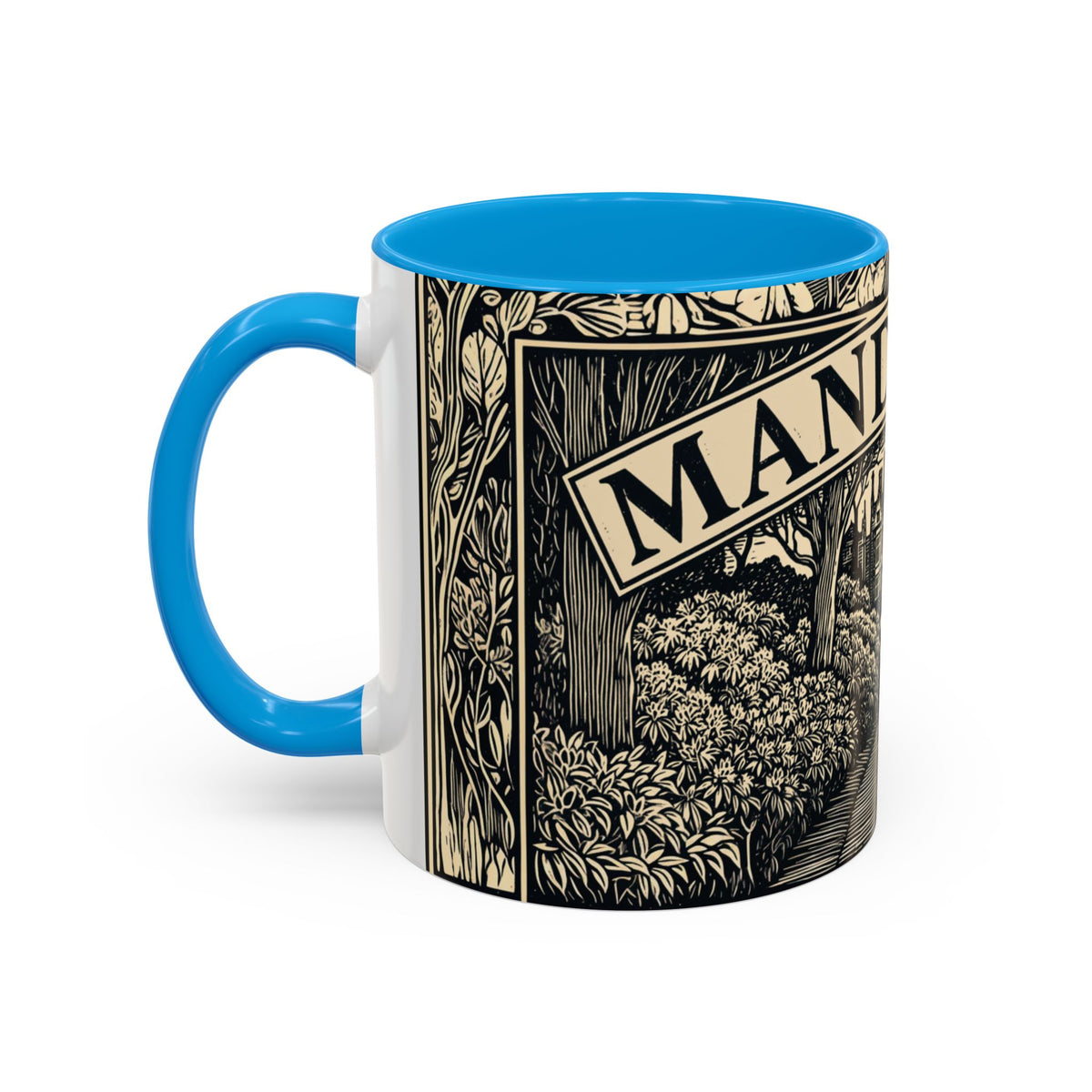 Manderley Estate Illustration Mug | Ceramic Coffee Cup