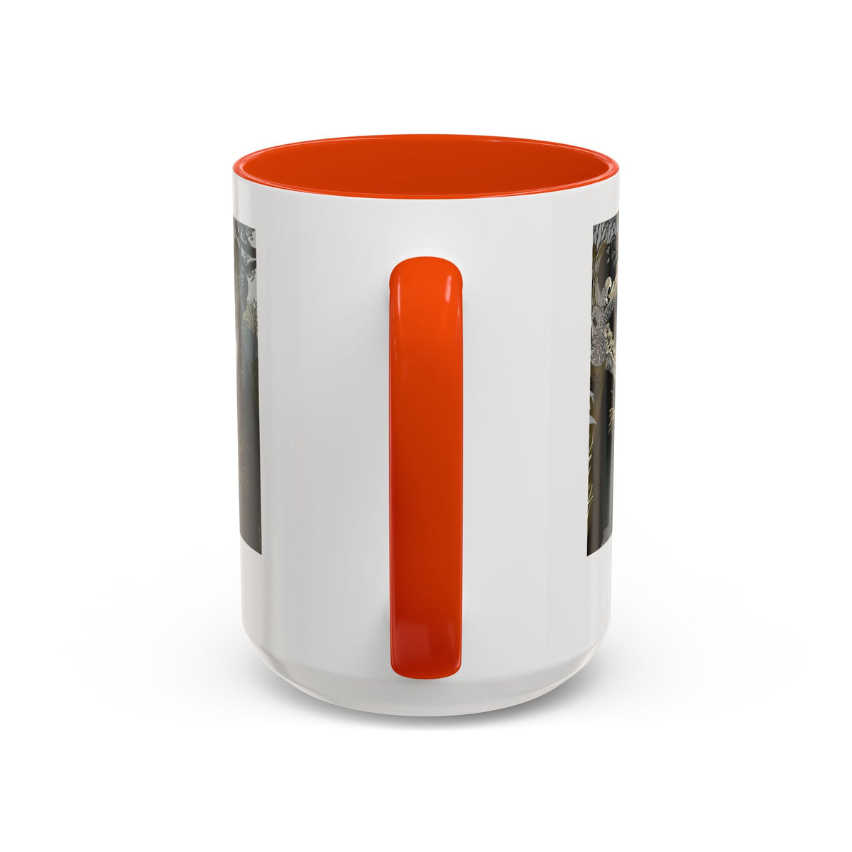 'Strolling Pemberley' Ceramic Coffee Cup — Vintage Regency Silhouette Mug