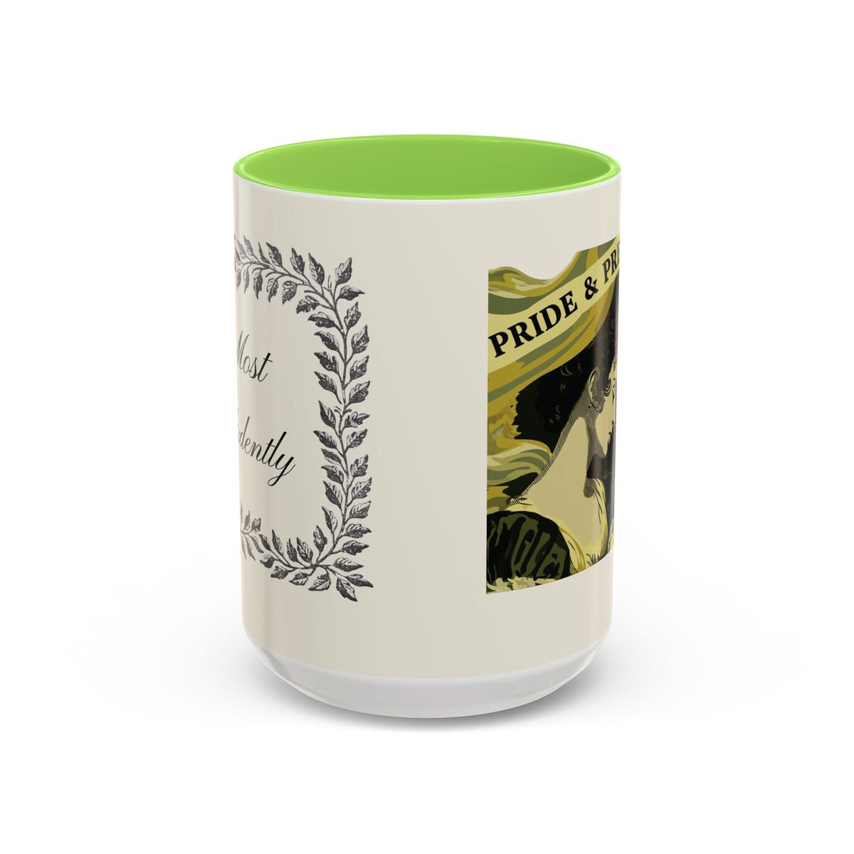 Pride & Prejudice Ceramic Mug – Jane Austen Vintage Romance Coffee Cup