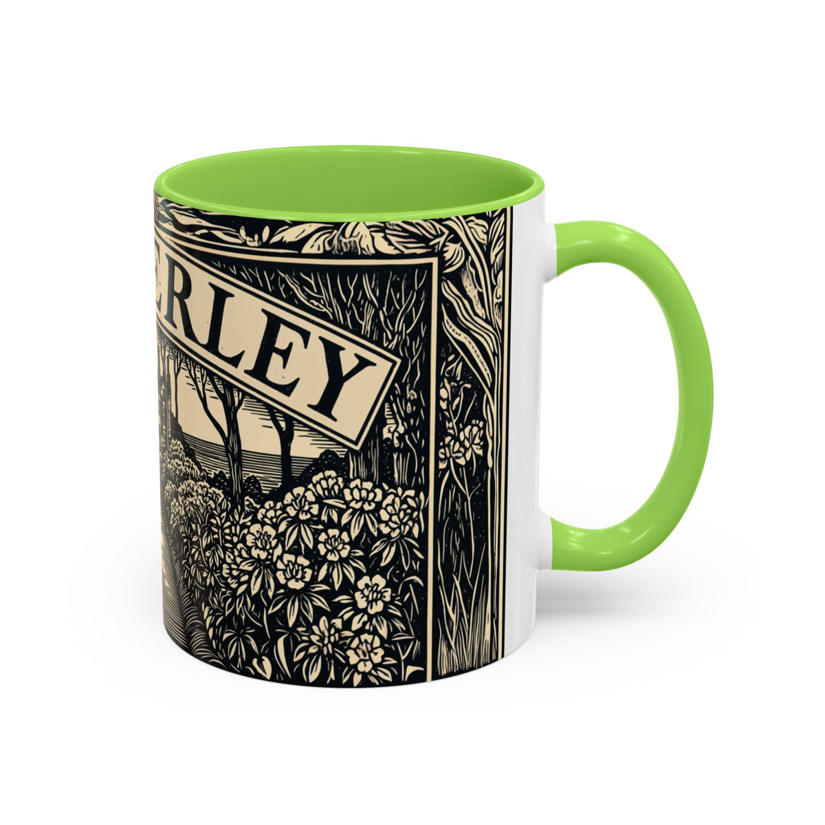 Manderley Estate Illustration Mug | Ceramic Coffee Cup
