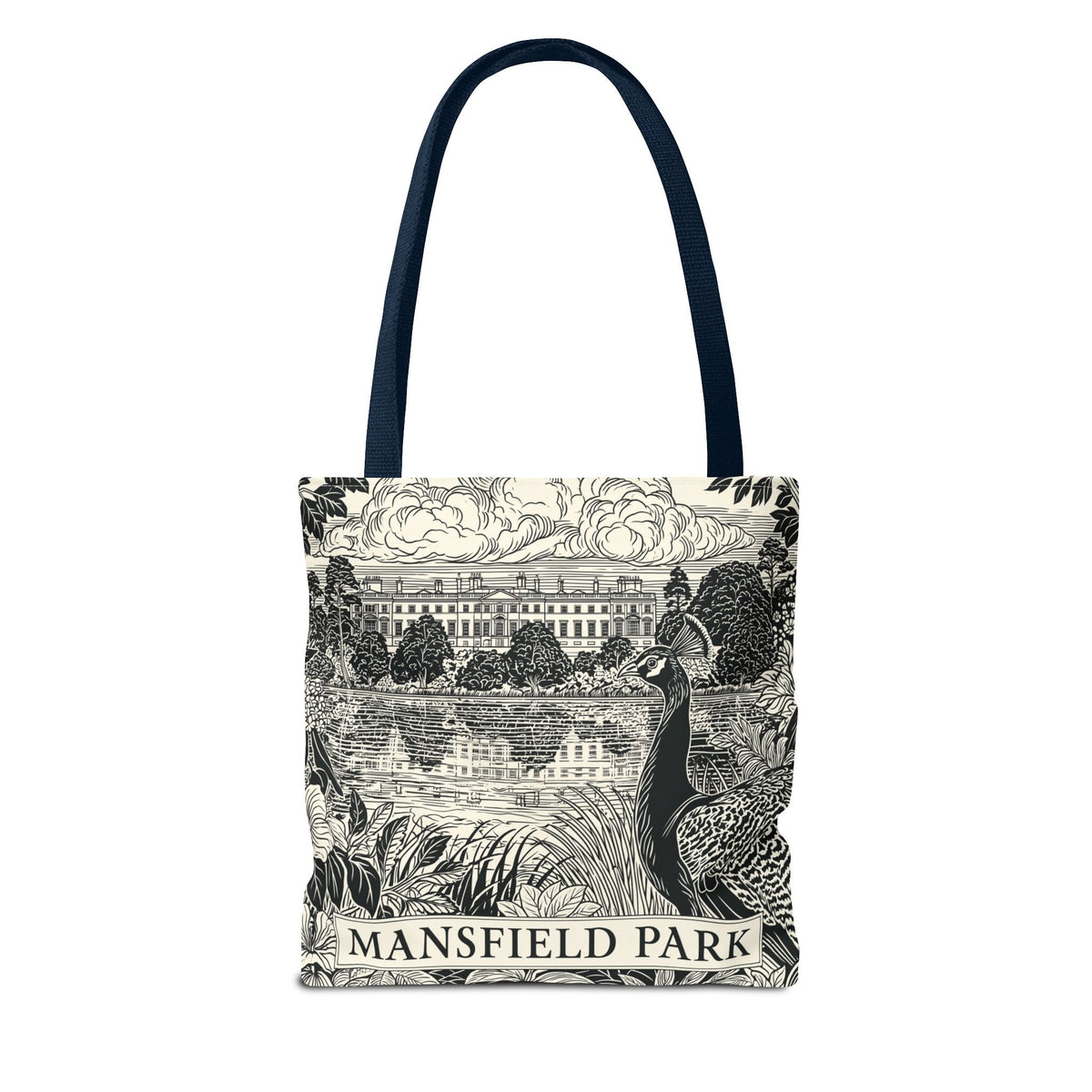 Mansfield Park Vintage Illustration Tote Bag