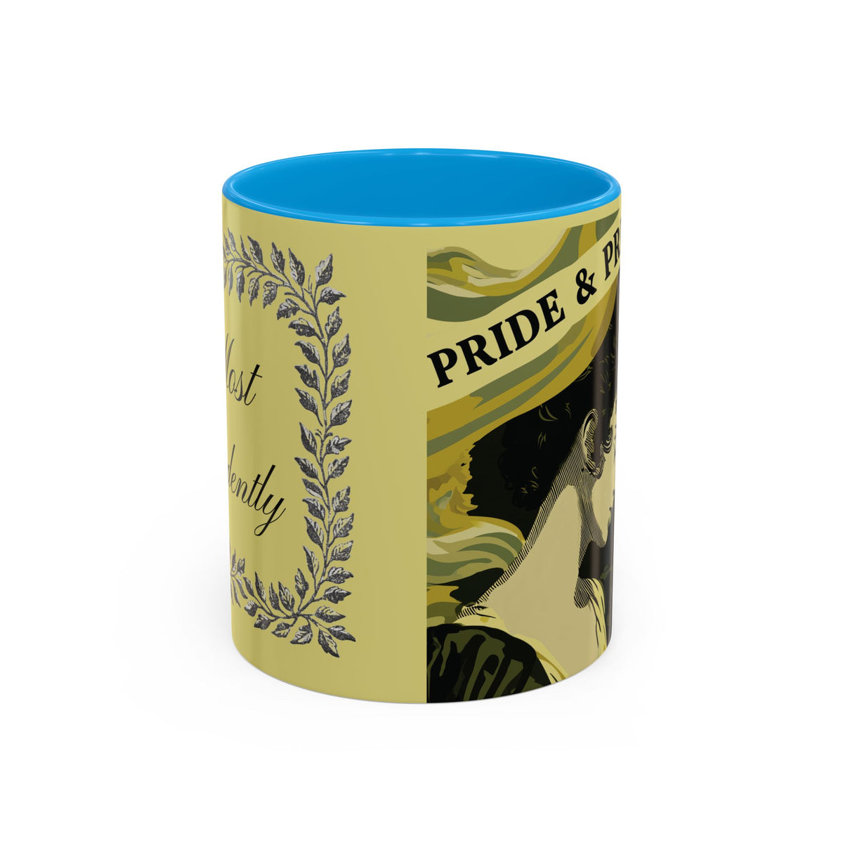 Pride & Prejudice Ceramic Mug – Jane Austen Vintage Romance Coffee Cup