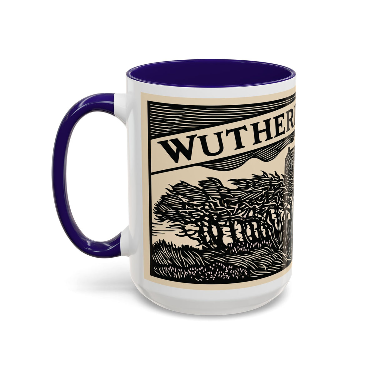Wuthering Heights Coffee Mug | Emily Brontë Literary Design Mug