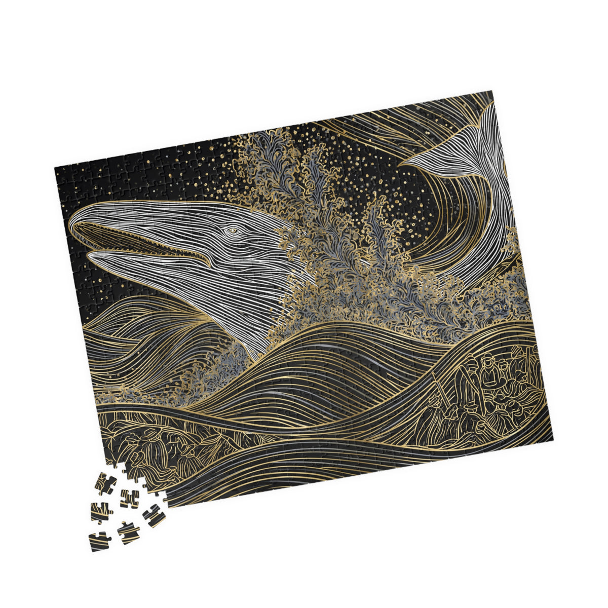 Melville's Moby Dick Puzzle | Ocean Art Jigsaw 110–1014 pcs