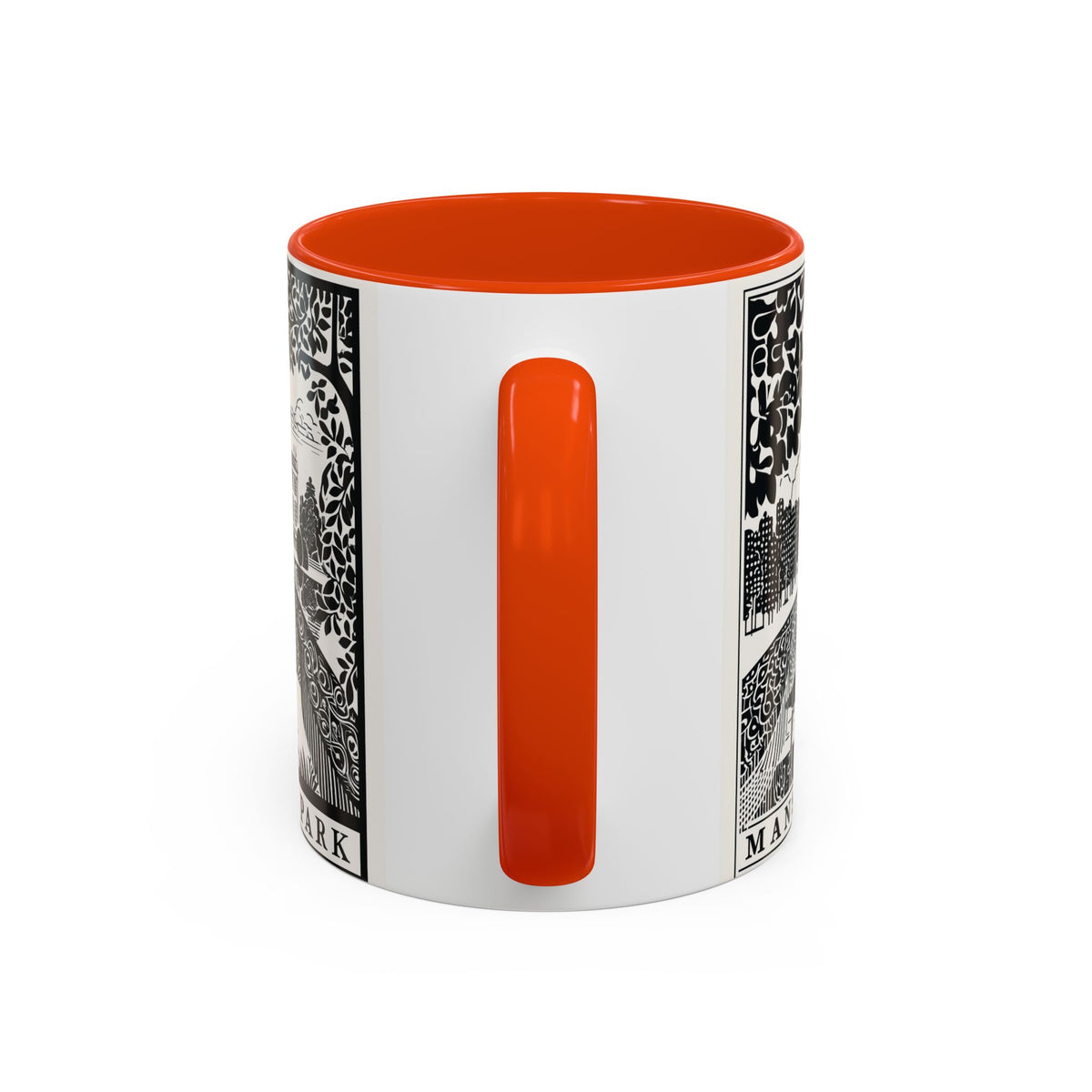 Mansfield Park Peacock Illustration Mug | Vintage Etching Wraparound