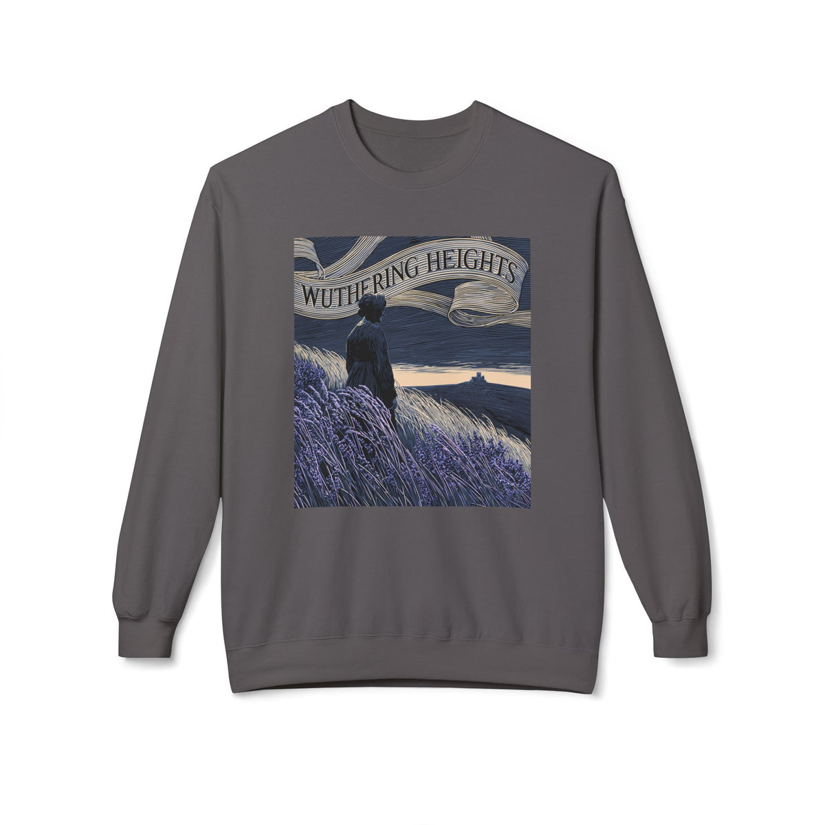 Across the Moors-Wuthering Heights Gothic Literary Sweatshirt