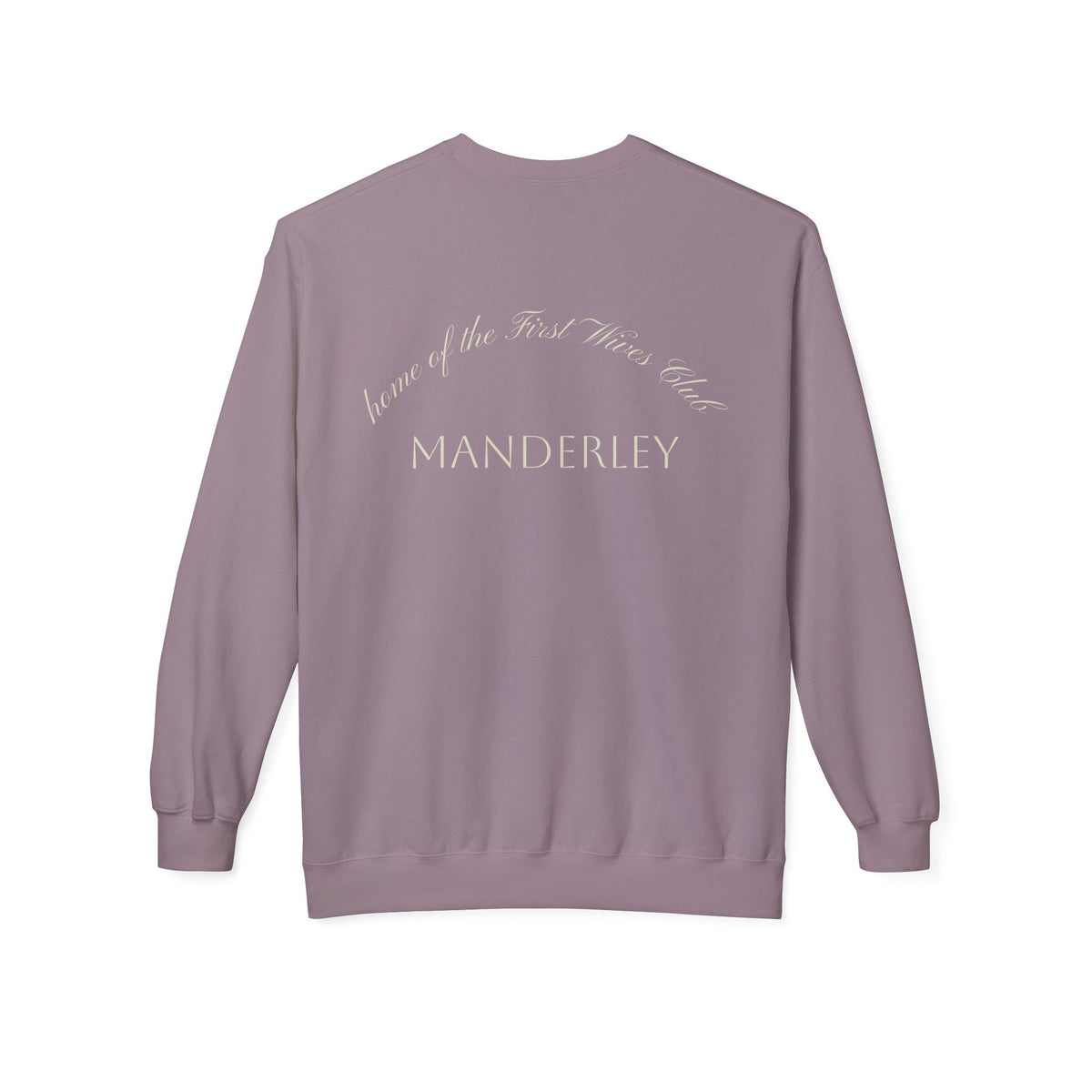 Manderley Vintage Graphic Sweatshirt — Gothic Rose Estate Crewneck
