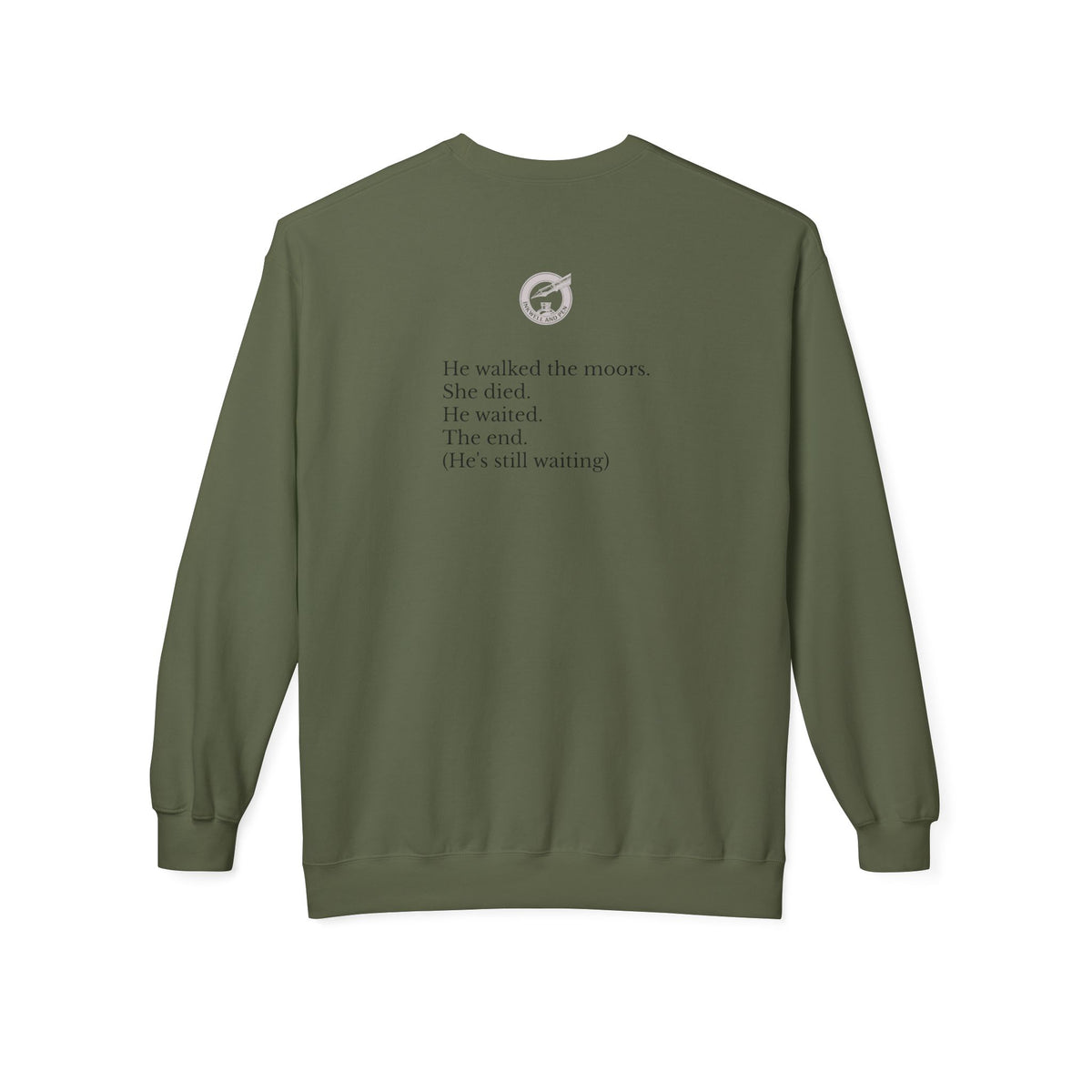 Across the Moors-Wuthering Heights Gothic Literary Sweatshirt