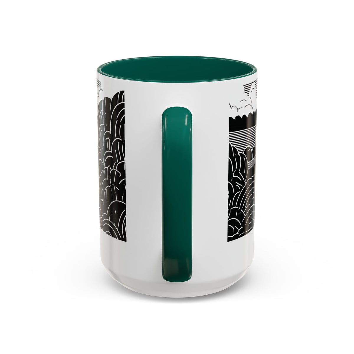 Pemberley Estate Illustration Mug | Ceramic Coffee Cup