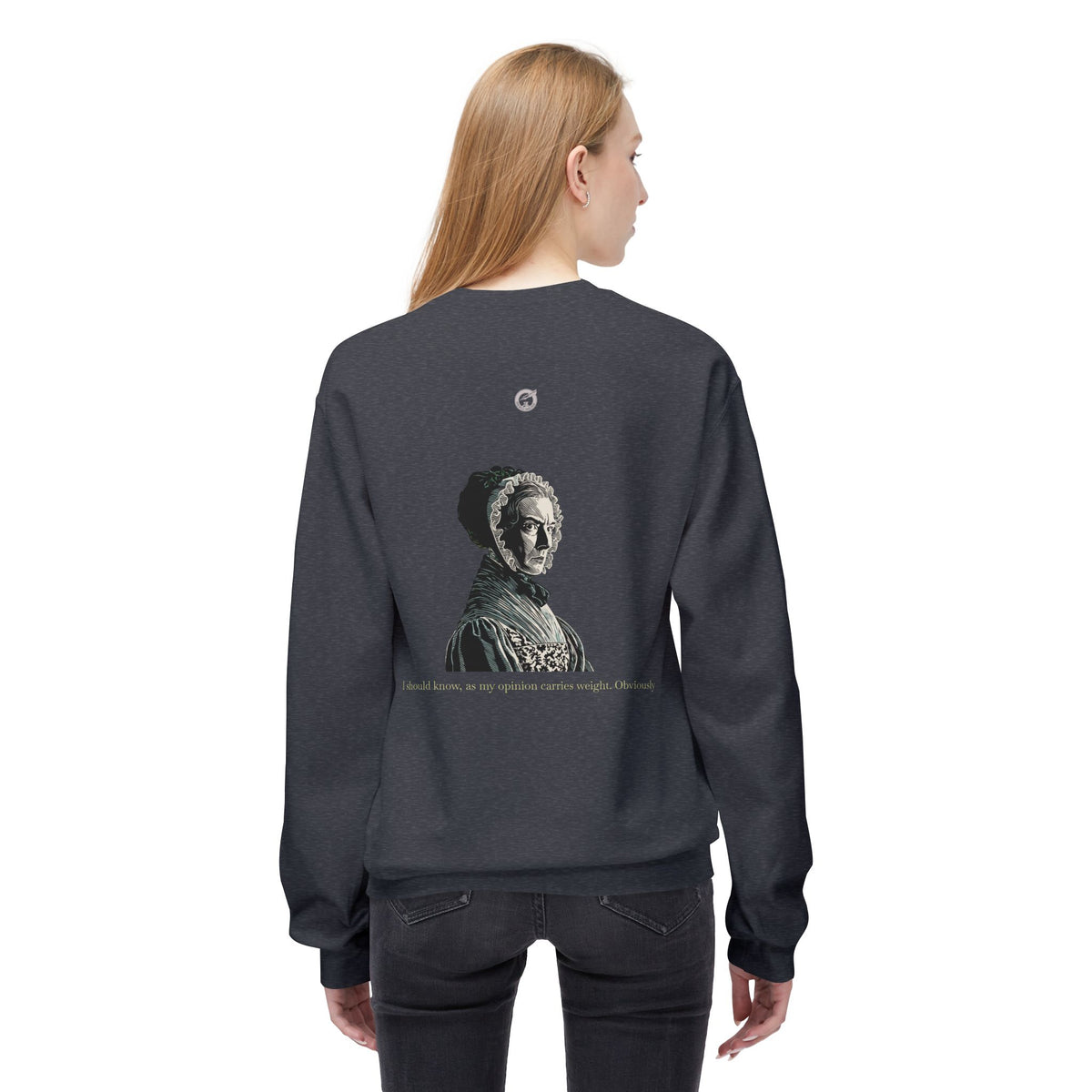 Pianoforte Comfort Sweatshirt — 'I Should Have Been a Great Proficient' Graphic Crewneck