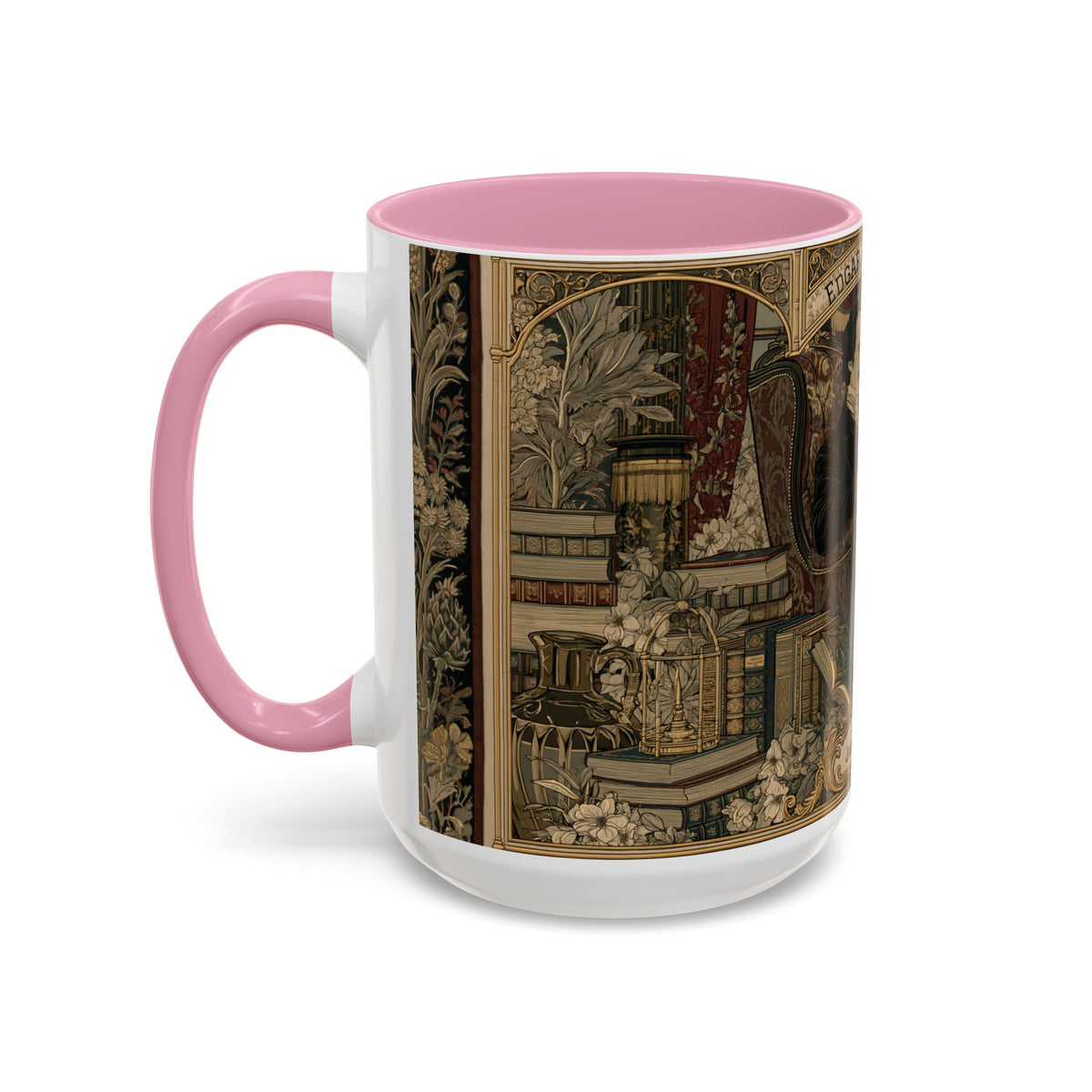 Edgar Allan Poe portrait Mug | Literary Gothic coffee mug