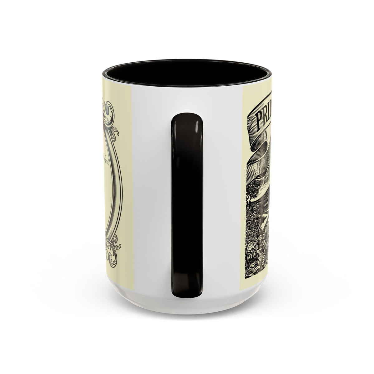 Pride and Prejudice Quote Mug — “Mr. Darcy at Pemberley” Vintage Jane Austen Coffee Cup (11oz/15oz)