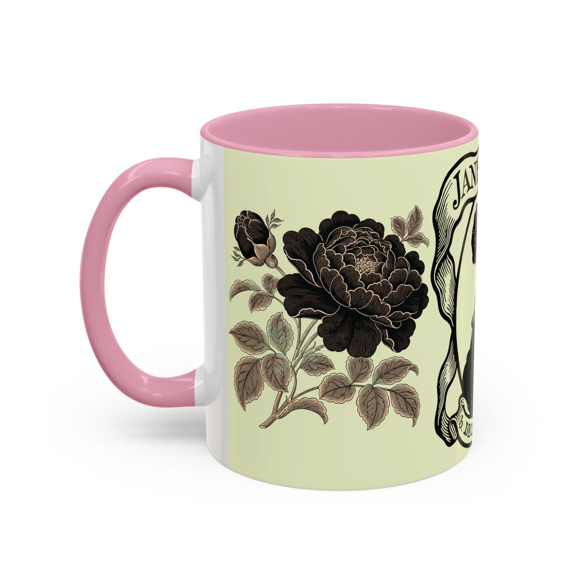 Jane Austen Portrait Ceramic Mug — Literary Tea & Coffee Cup (11oz/15oz)