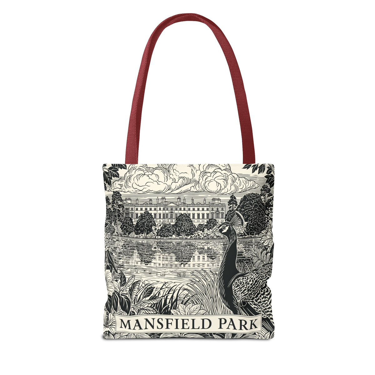 Mansfield Park Vintage Illustration Tote Bag