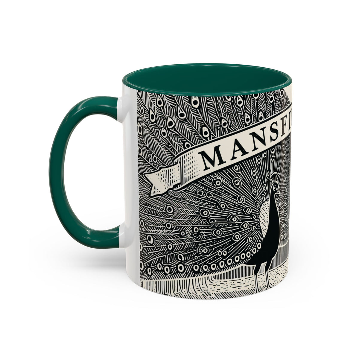 Mansfield Park illustration Mug | Peacock & Estate ceramic mug