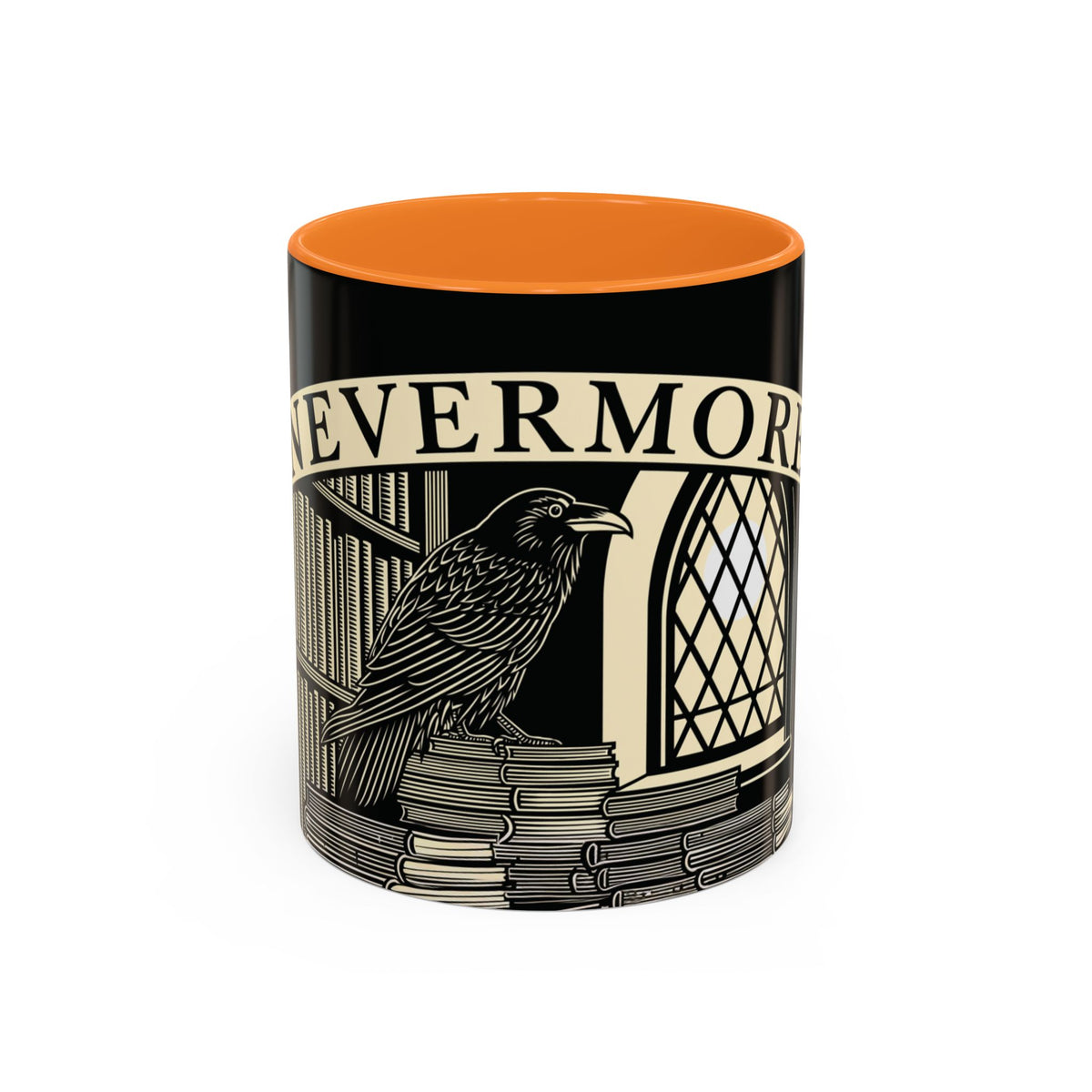 Nevermore Raven Mug | 11oz 15oz Ceramic Coffee Cup