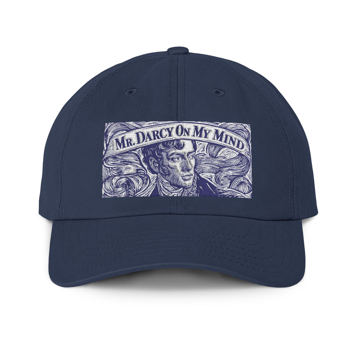 Mr. Darcy On My Mind Dad Hat — Vintage Jane Austen Literary Walking Cap