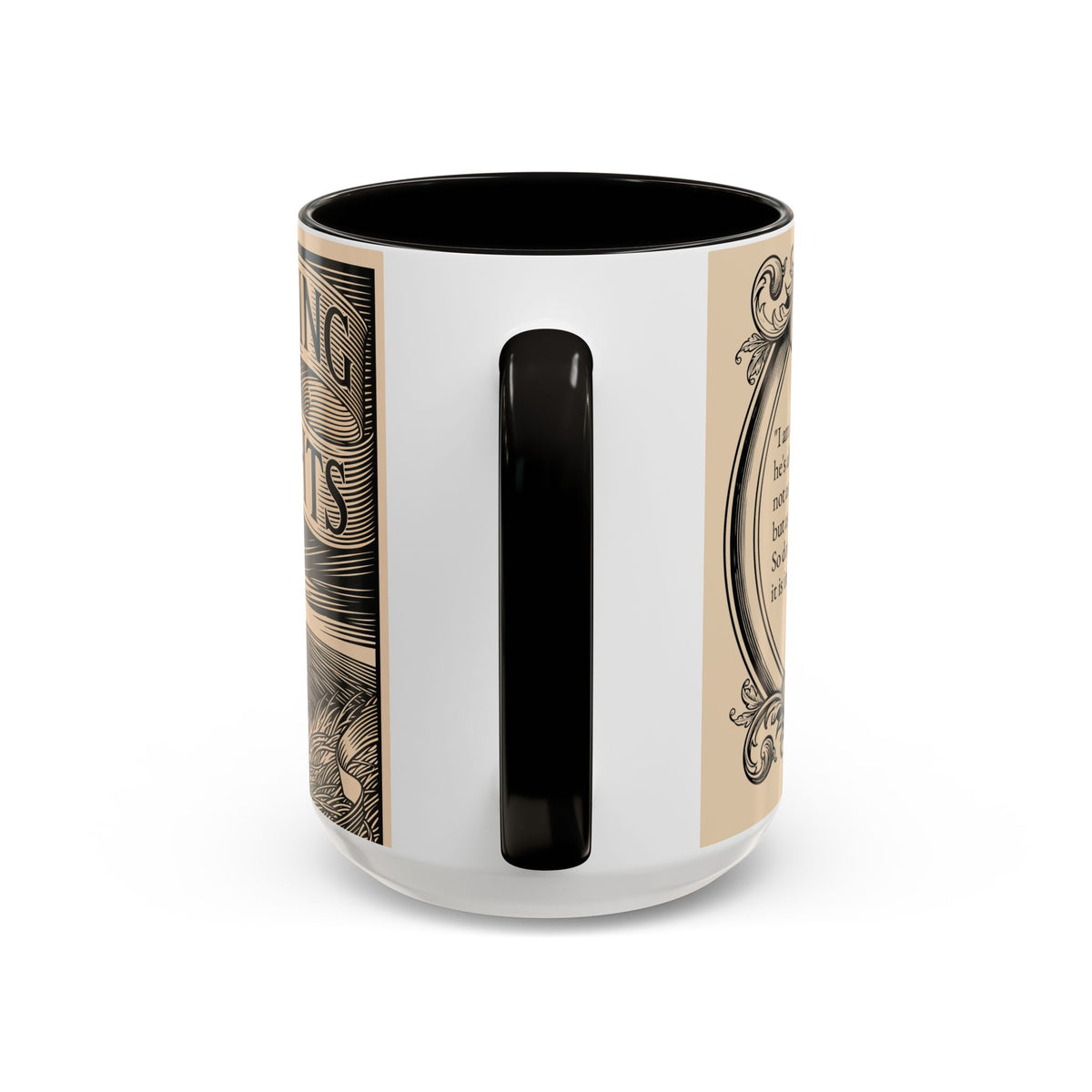 Wuthering Heights Literary Ceramic Mug — Classic Book Cover Coffee Cup (11oz/15oz)