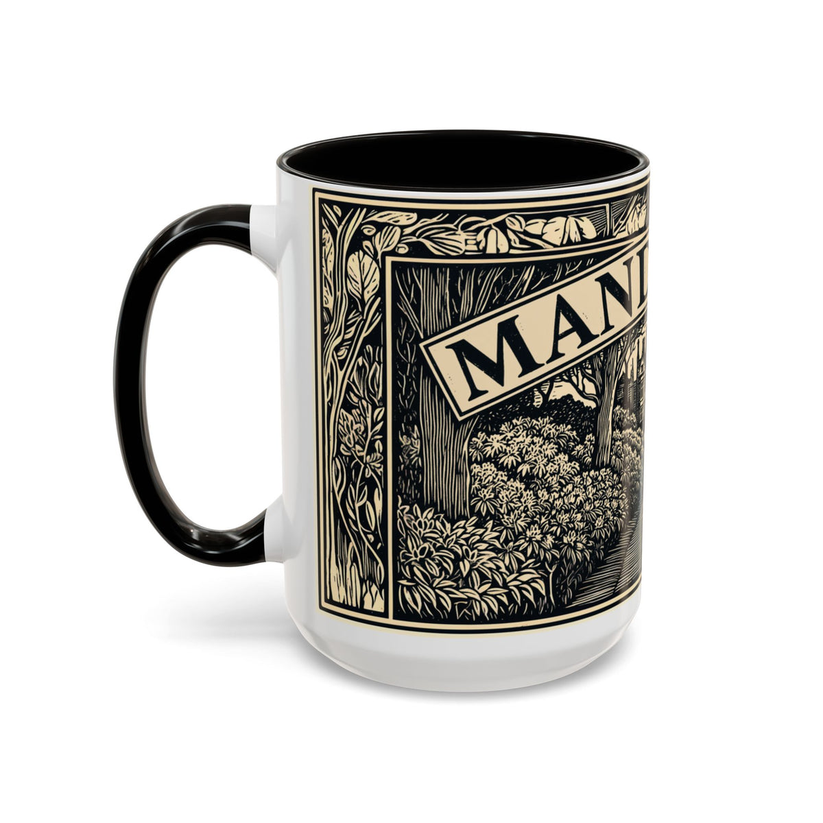 Manderley Estate Illustration Mug | Ceramic Coffee Cup