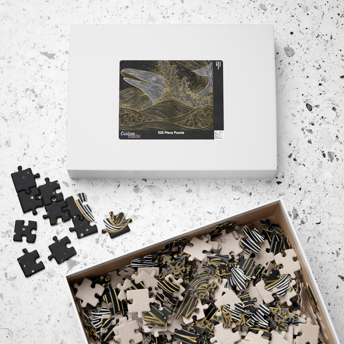 Melville's Moby Dick Puzzle | Ocean Art Jigsaw 110–1014 pcs