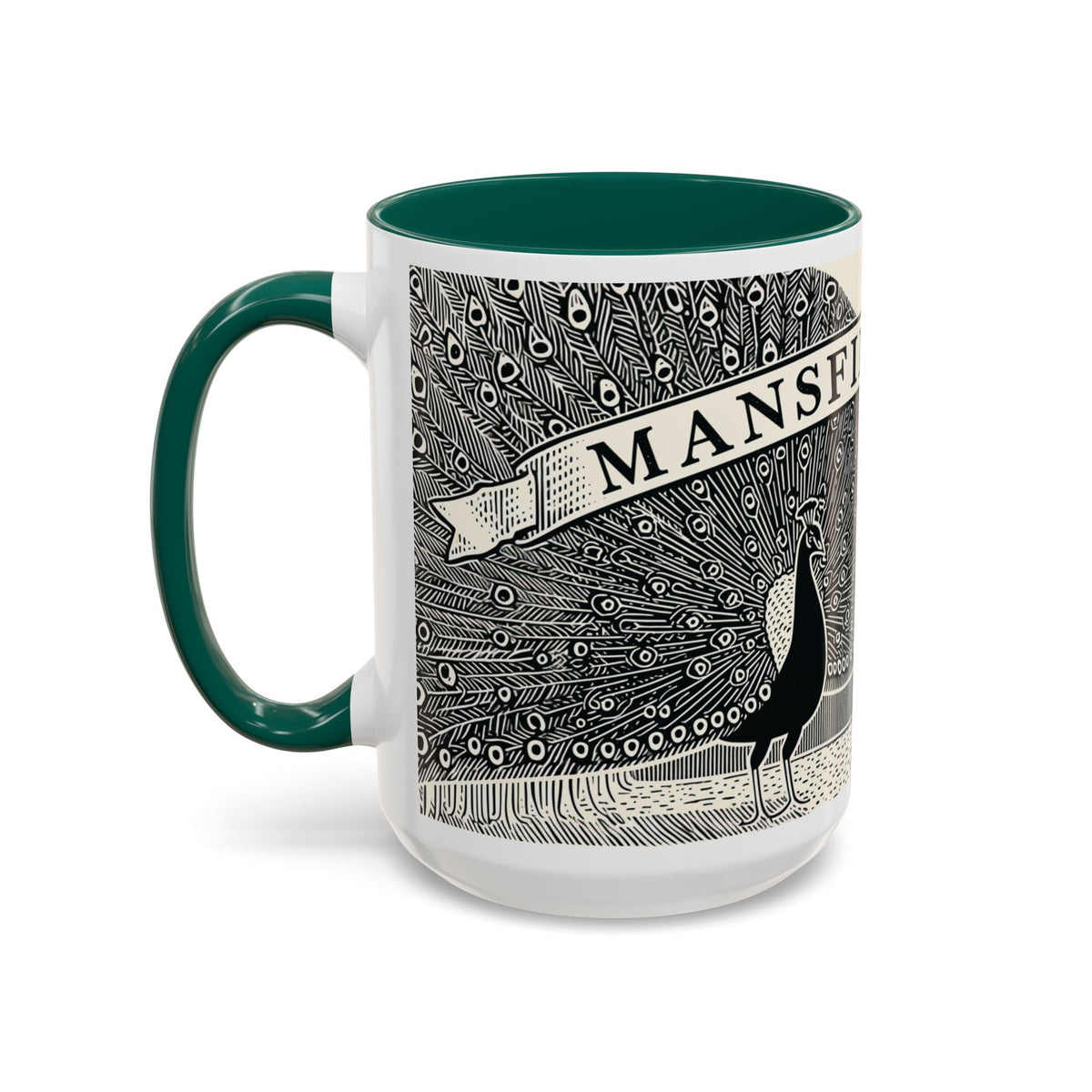 Mansfield Park illustration Mug | Peacock & Estate ceramic mug