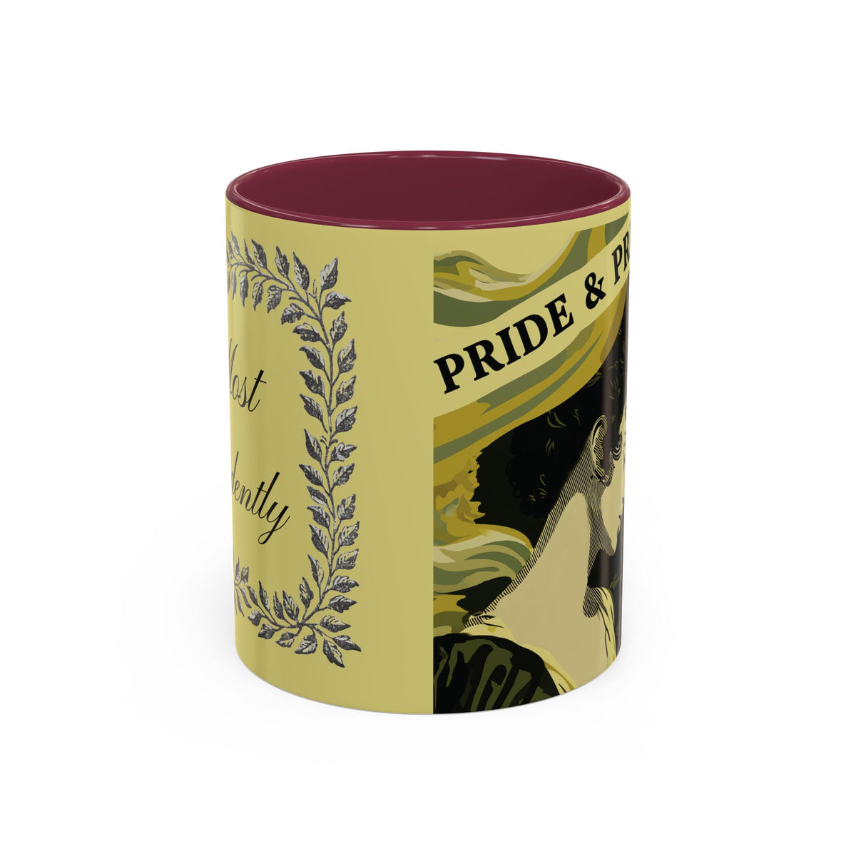 Pride & Prejudice Ceramic Mug – Jane Austen Vintage Romance Coffee Cup