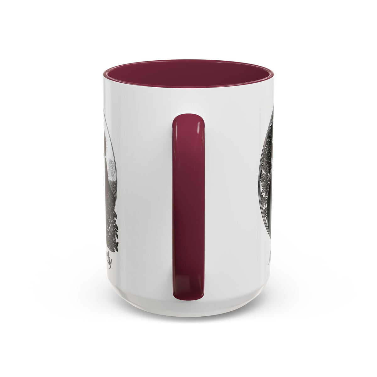 Regency Silhouette 'Most Ardently' Mug, Ceramic Coffee Mug | 11oz or 15oz