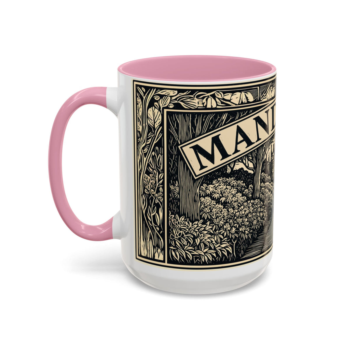 Manderley Estate Illustration Mug | Ceramic Coffee Cup