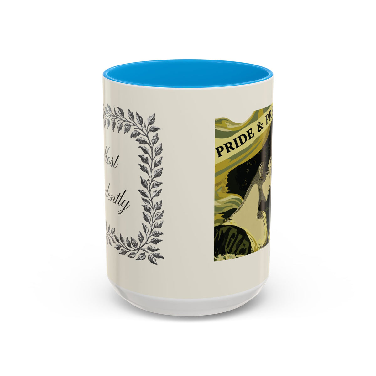Pride & Prejudice Ceramic Mug – Jane Austen Vintage Romance Coffee Cup