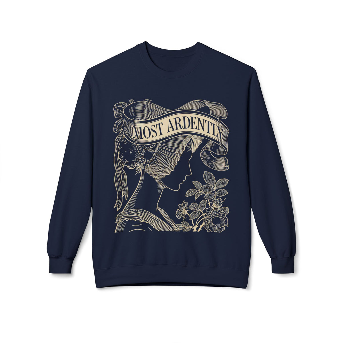 Most Ardently Vintage Floral Crewneck Sweatshirt