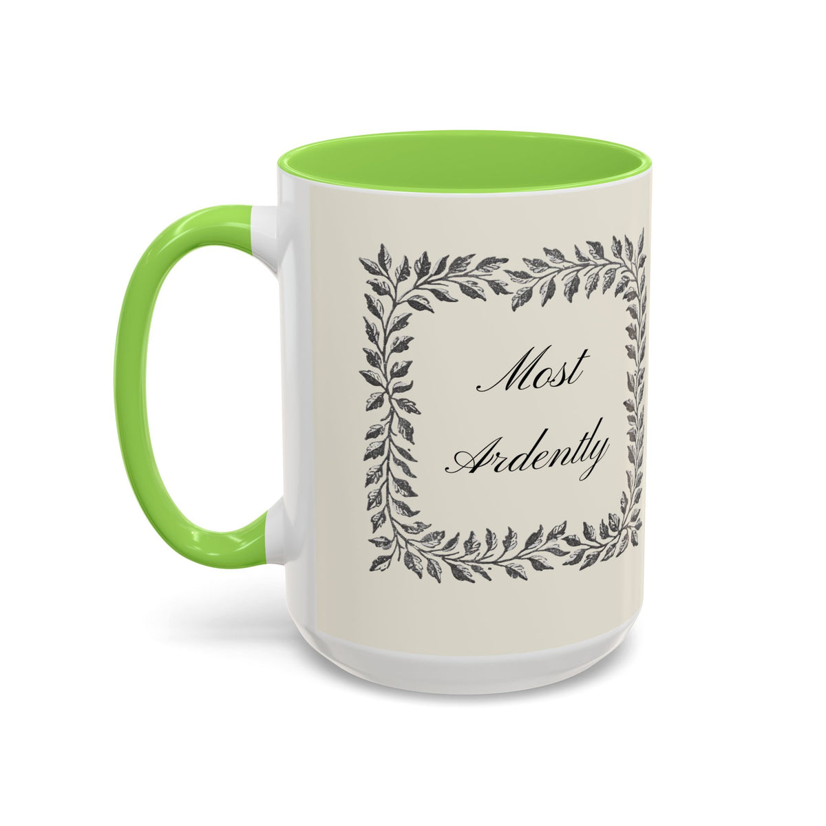 Pride & Prejudice Ceramic Mug – Jane Austen Vintage Romance Coffee Cup