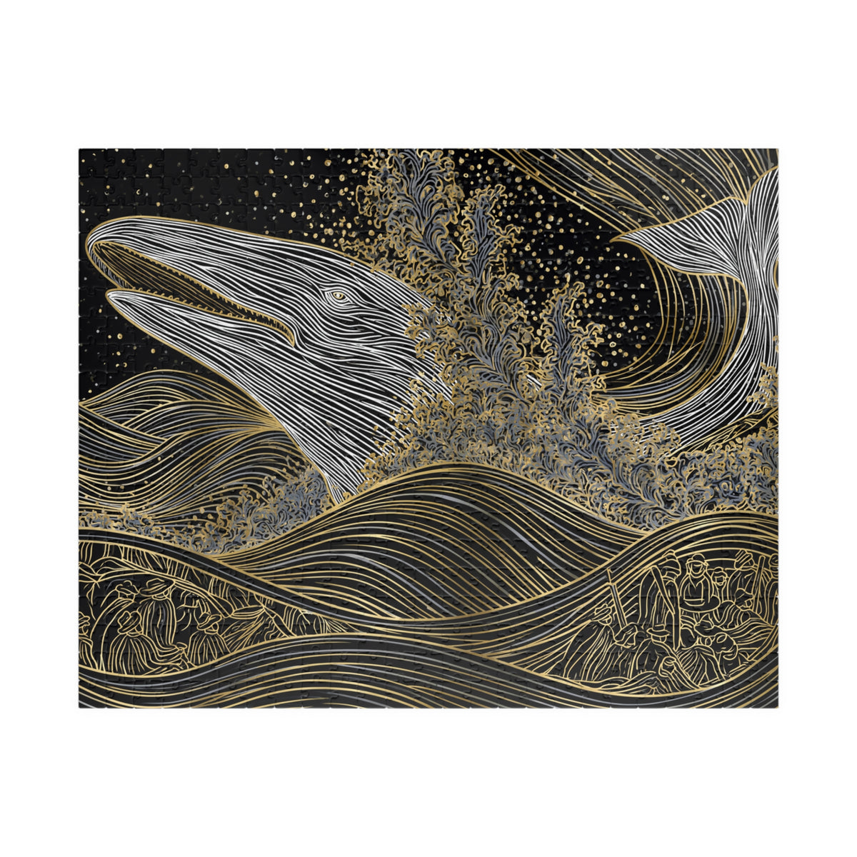 Melville's Moby Dick Puzzle | Ocean Art Jigsaw 110–1014 pcs