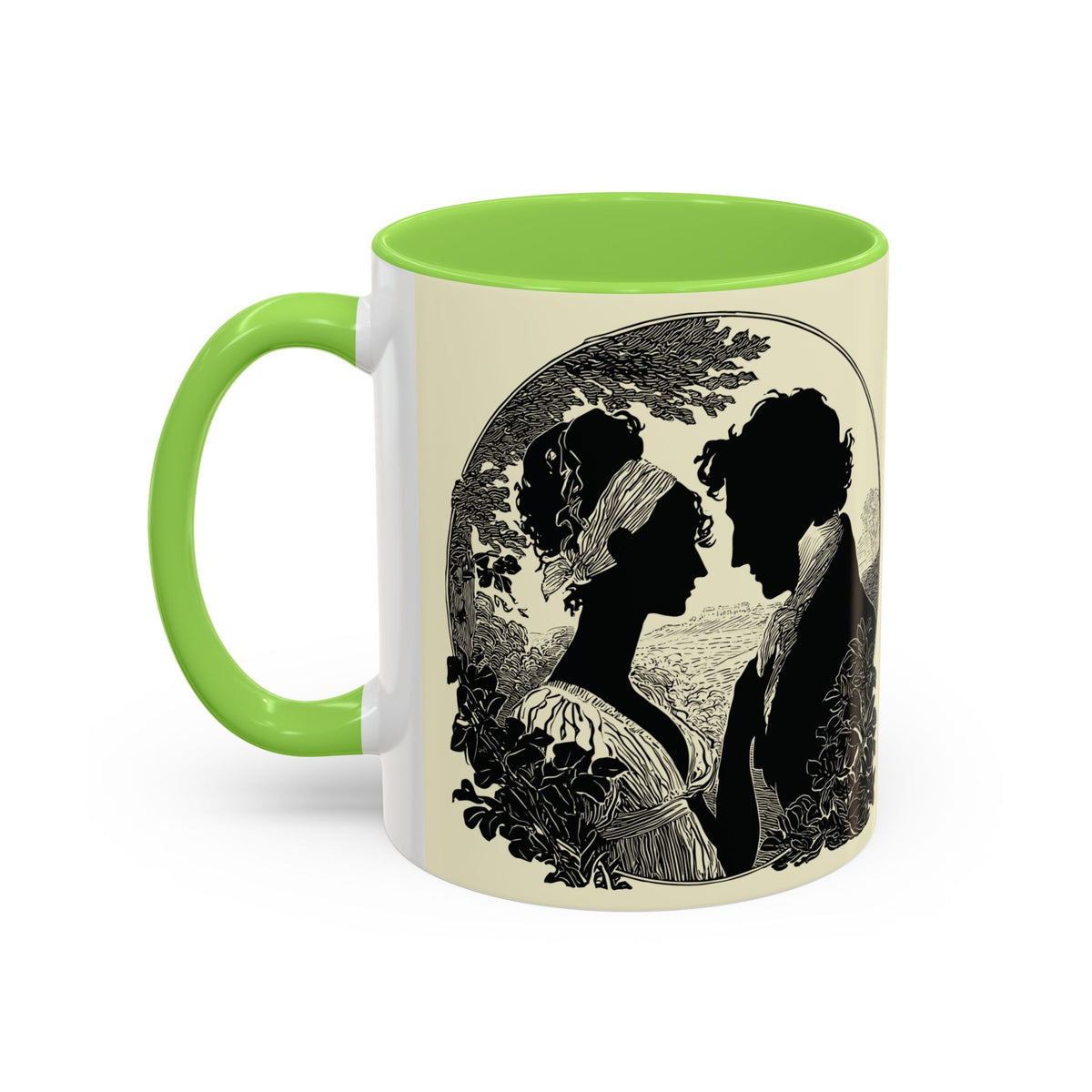 Most Ardently Floral Coffee Mug — Vintage Romantic Quote Mug (11oz & 15oz)