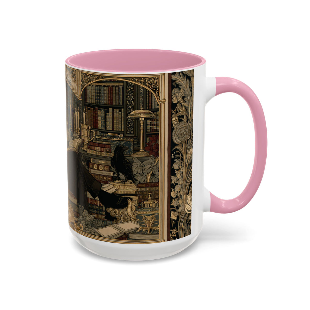 Edgar Allan Poe portrait Mug | Literary Gothic coffee mug