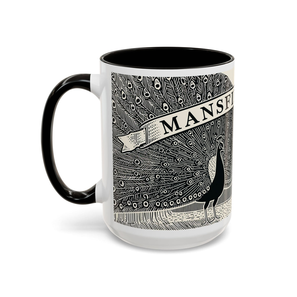 Mansfield Park illustration Mug | Peacock & Estate ceramic mug